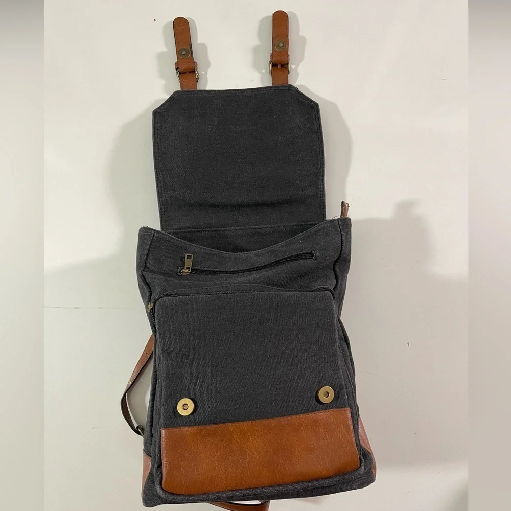 N/A canvas leather